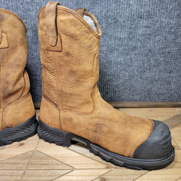 Georgia Boot Rumbler Mens 10.5W WIDE Composite Waterproof Pull-on Work GB00286 - Picture 6 of 14